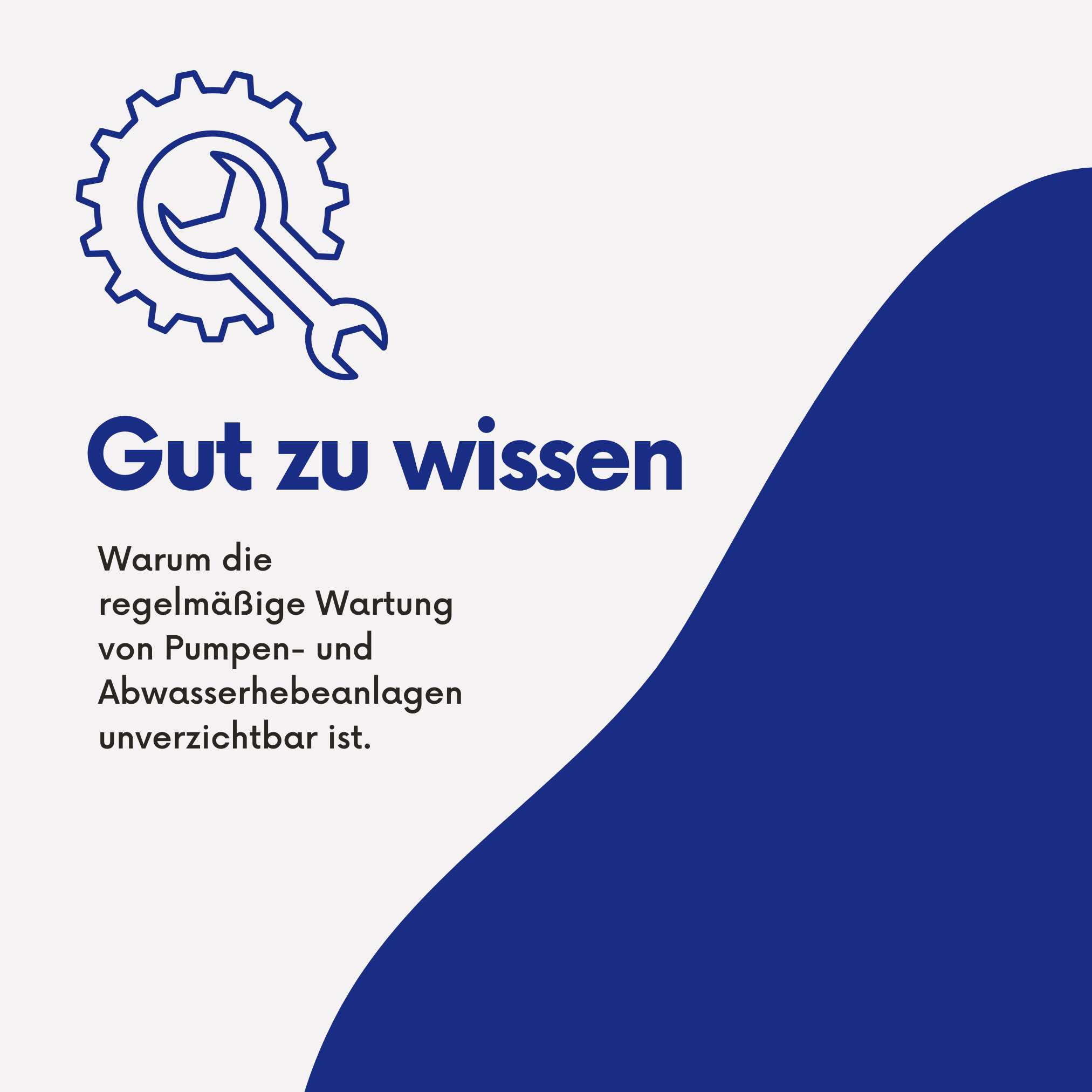 Warum die regelmäßige Wartung von Pumpen- und Abwasserhebeanlagen unverzichtbar ist